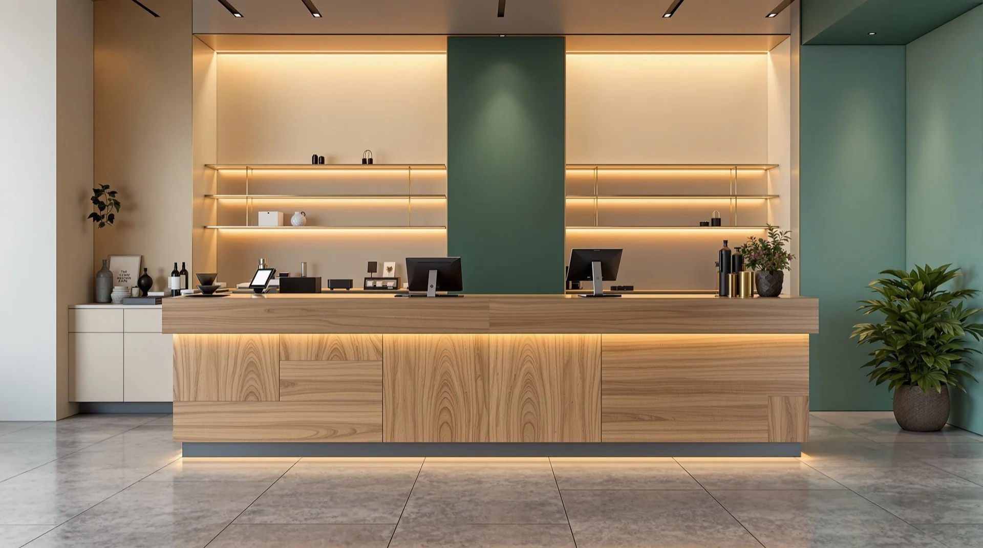 Espace caisse & encaissement